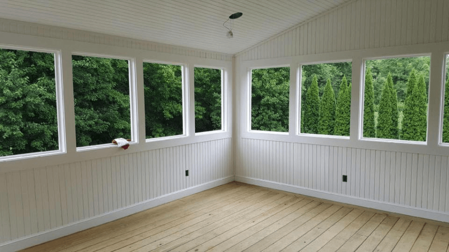 4 Season Room Addition with Deck - South Eastern Carpentry
